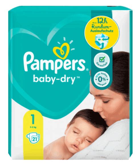 Pampers Windeln Baby Dry 1 Einzel Packung 21stdein Türkischer Online S