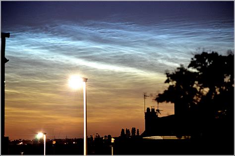 Noctilucent Clouds Polar Mesospheric Clouds Seen From Ha Flickr