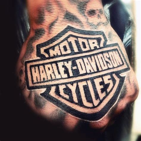 84 Harley Davidson Tattoos Symbolik Bedeutung Ideen