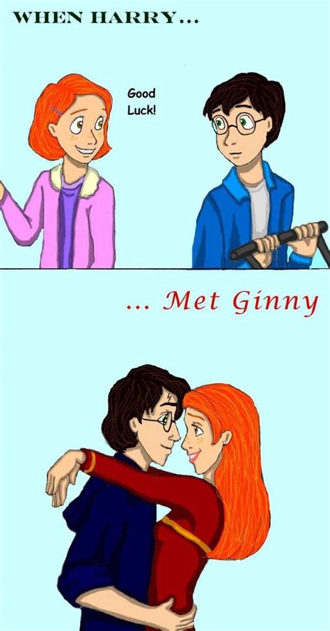Harry Potter Comics By Dkcissner On Deviantart Harry Potter Ginny Harry And Ginny Harry