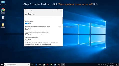 How To Fix Battery Icon Missing From The Taskbar Windows 10 Youtube