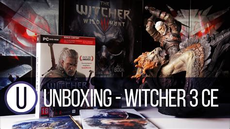 The Witcher 3 Collectors Edition Pc Unboxing Youtube