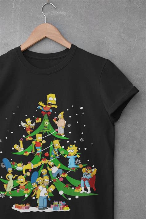 Simpsons Christmas Tree Png File Etsy Canada