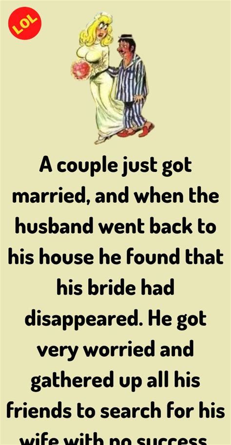 A Couple Just Got Married And When The Husband Went Back Funny Long