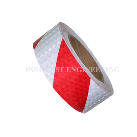 Reflective Adhensive Tape Red White Innovest Engineering And Co