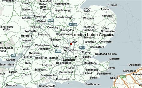 Maps london (england) to print and to download. Luton Airport Stadsgids