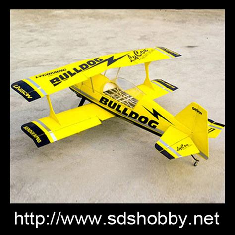 Pitts S12 100cc Gas Airplane Bulldog Yellow Color A China Rc Toy