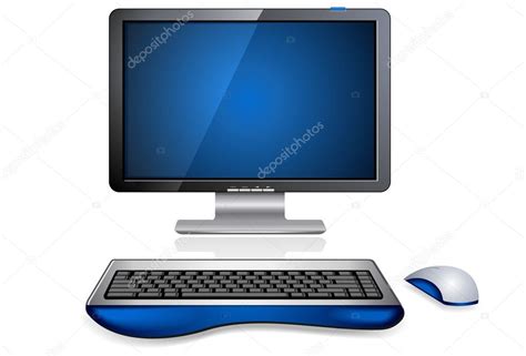 Computer Workstation Stock Vector Image By ©vittore 1312832