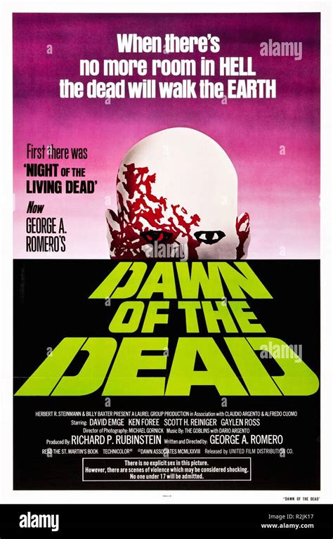 Dawn Of The Dead Year 1978 Usa Italie Director George A Romero