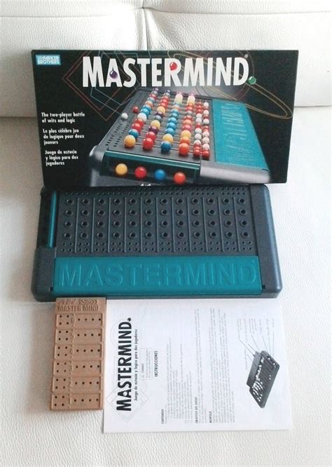 Vintage Parker Brother Mastermind 1994 Board Game Boxed And Instructions