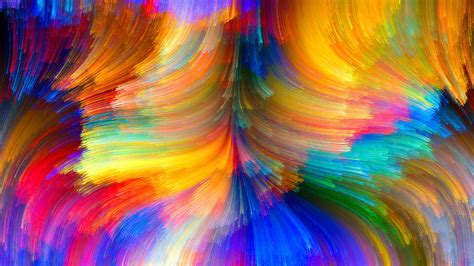 Abstract Colorful Wallpaper Hd Bright Colors Wallpaper Download 2560x1440