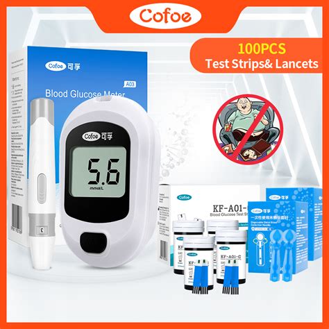 Cofoe Yice Blood Glucose Meter Diabetes Blood Sugar Monitor Mini Tester