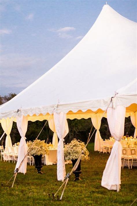 30 Chic Wedding Tent Decoration Ideas Deer Pearl Flowers
