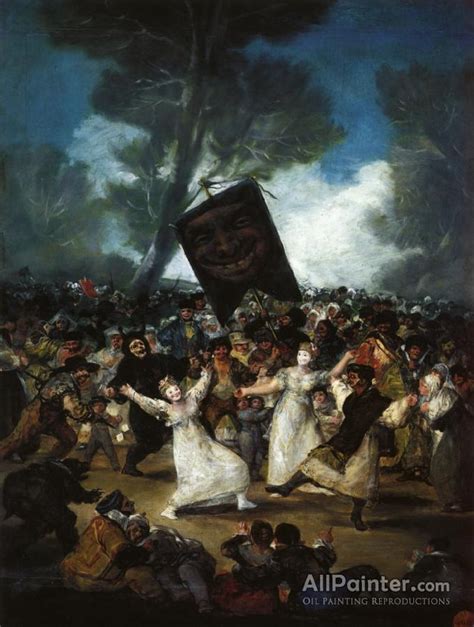 Francisco Jose De Goya Y Lucientes The Burial Of The Sardine Oil Painting Reproductions For Sale