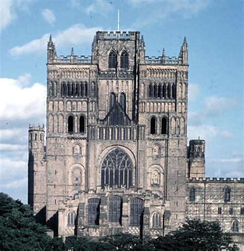 Durham 1093 1130 Facciata Cathedral Durham Cathedral Durham