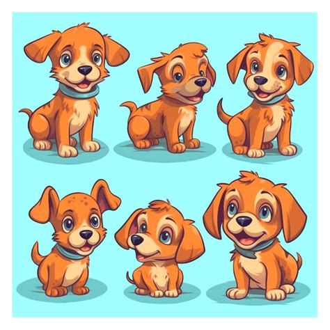 Puppy Clipart Set Cute Dog Clipart Animal Clipart Puppy Inspire Uplift