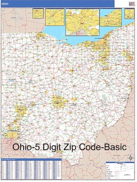 Ohio Zip Code Map From