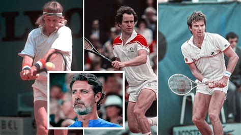 John Mcenroes Volley Jimmy Connors Backhand Bjorn Borgs Return And