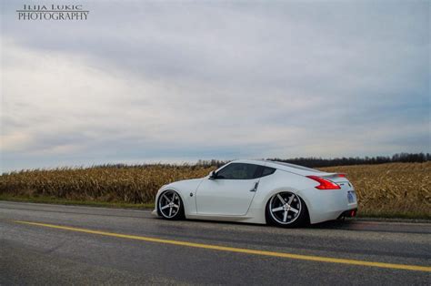 Nissan 370z Stanced Out On Sc5 Stance Wheels
