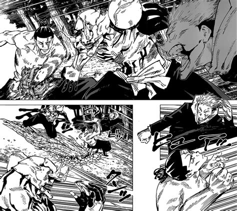 Raw Manga Good Manga Jujutsu Storyboard Examples Action Images