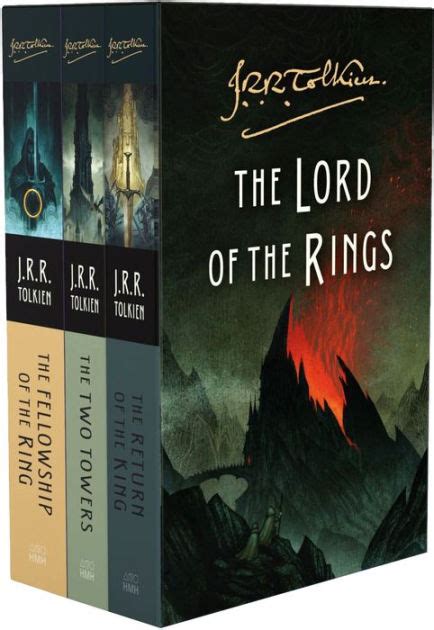 The Lord Of The Rings Boxed Set By J R R Tolkien Paperback Barnes