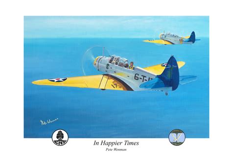 Pete Wenman Aviation Art In Happier Times Prints Now Available