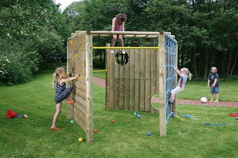 Hängematte möbel zum selbermachen baumhaus spielhäuser rund ums haus haus kinder garten gartengestaltung schaukel garten. Klettergerüst Garten Holz 2157 Kinder Klettergeruest ...