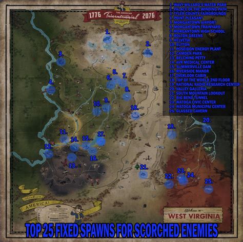 Top 25 Locations To Farm Holiday Scorched 3 Optimized Route Maps With