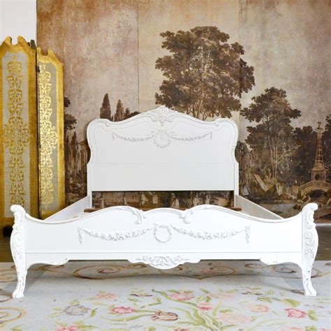 White French Style Vintage Bed Frame Shabby Chic French Country Style