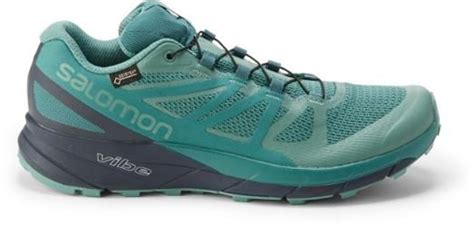 Salomon Sense Ride Gtx Invisible Fit Trail Running Shoes Womens Hiking Boots Women Womens