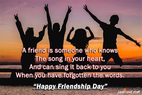 Friendship day is a day when friends come together and remember each other no matter how far they are but from the heart, they always are together. Heart Touching Friendship Day Quotes