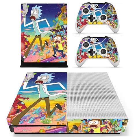 Mad Max Rick And Morty Skin Decal For Xbox One S Console And 2