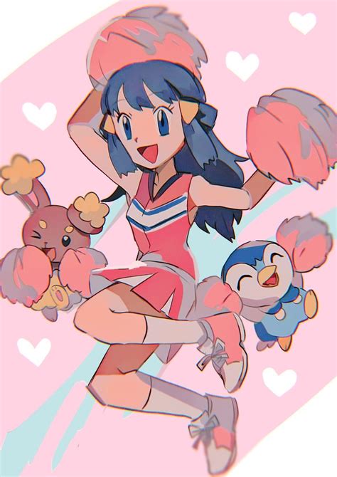 Dawn Piplup And Buneary Pokemon And More Drawn By Hinann Bot