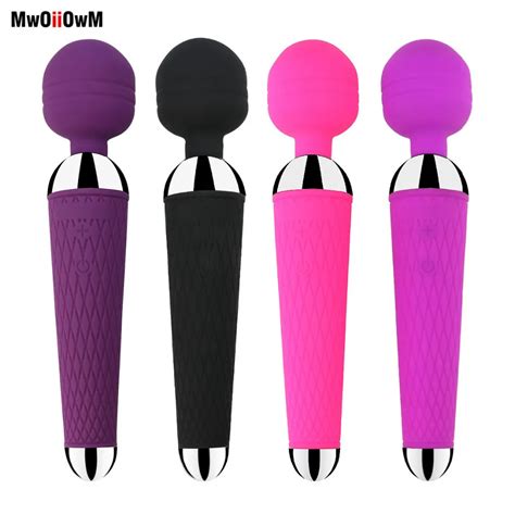 usb rechargeable microphone g spot vibrator massager waterproof dual vibration sex toys for