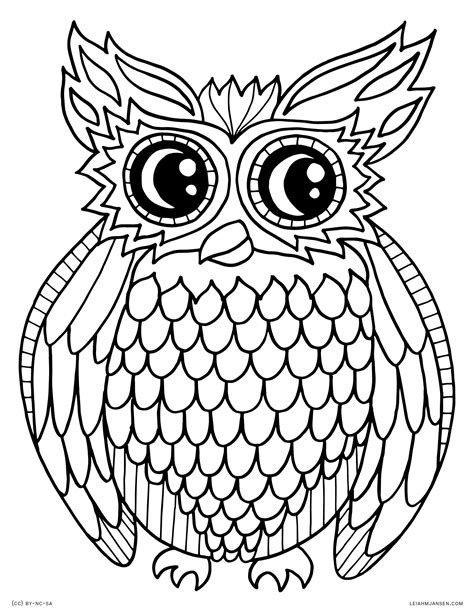 Free Owl Printables Printable Templates