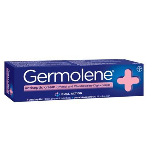 Germolene Antiseptic Cream 55g Effective Treatment