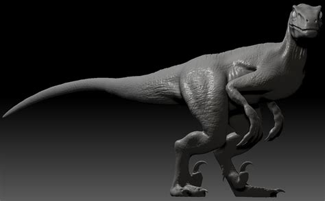 Jurassic Park Velociraptor 3d Model My Xxx Hot Girl