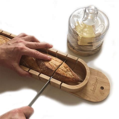 Baguette Bread Slicer And Bread Knife Set Jean Patrique Professional