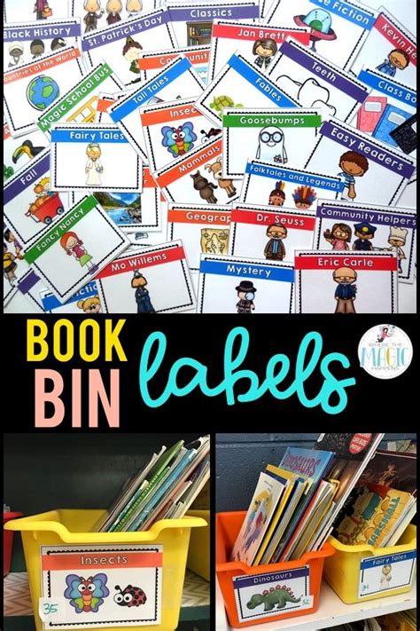 This Is A Set Of 232 Classroom Library Labels That Will Add Even More