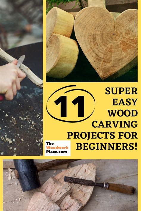 11 Surprisingly Simple Wood Carving Projects For Absolute Beginners Wood Carving Projects