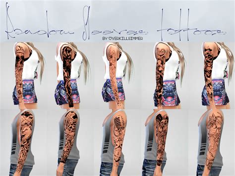 Random Sleeves Tatoos For Male And Female Right And Left Arm 10 Designs Download Right Arm