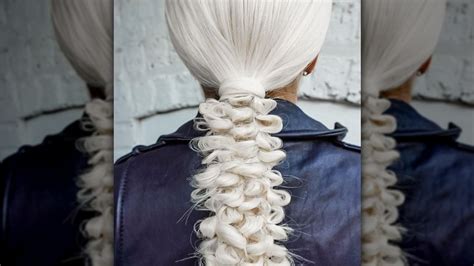 Wire Ponytails Are The Easiest Way To Chicly Upgrade Your Updo