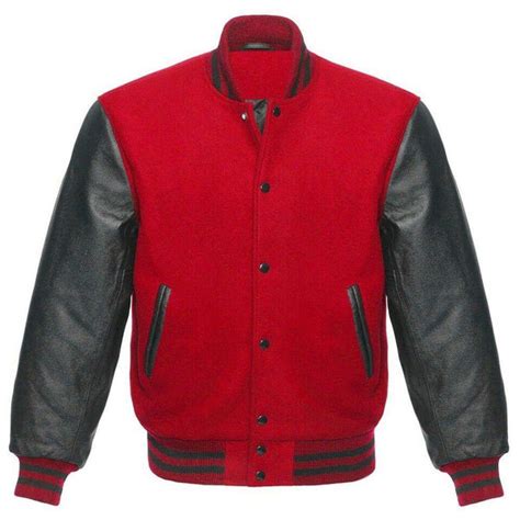 Red Varsity Jacket Mens Buy Varsity Jacket Mens With Free Shipping