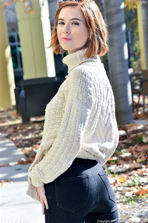 Short Haired Redhead In A Cozy Sweater Flashing Her Tits Outdoors Ftv