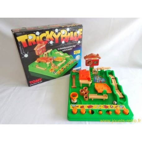 Is a japanese entertainment company that makes children's toys and merchandise. Tricky Bille - Jeu Tomy 1989 - jouets rétro jeux de ...