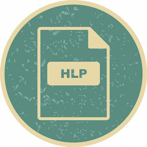 Hlp File Format Icon Download On Iconfinder