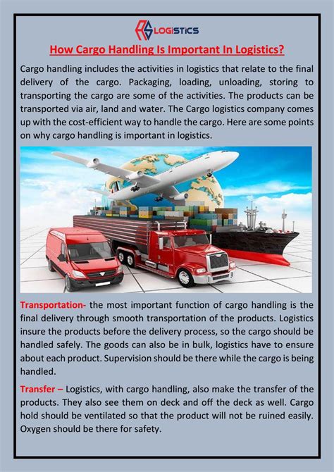 How Cargo Handling Is Important In Logistics By David Hughesh Issuu