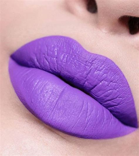 Pin By Lauren Rose Mckee On Makeup Purple Lips Beautiful Lipstick