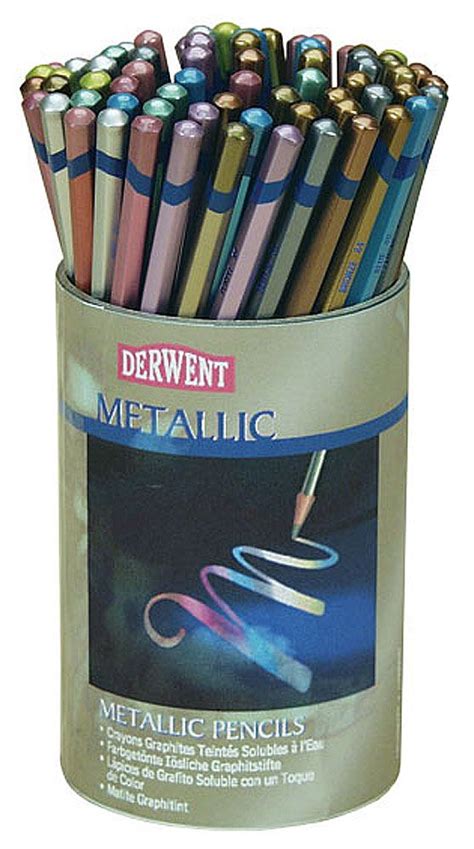 Derwent Studio Metallic Watercolor Pencil Sets Derwent Watercolor