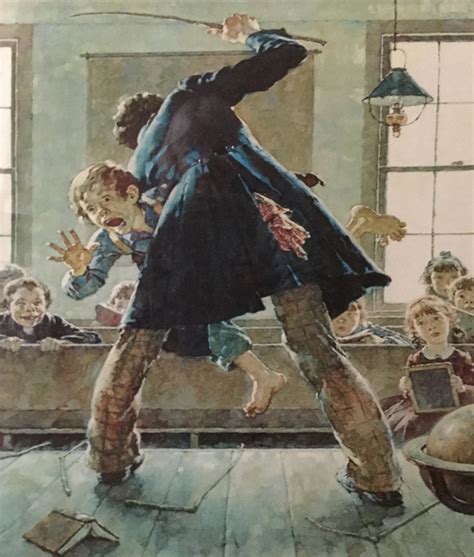 Spanking Ap 1973 By Norman Rockwell